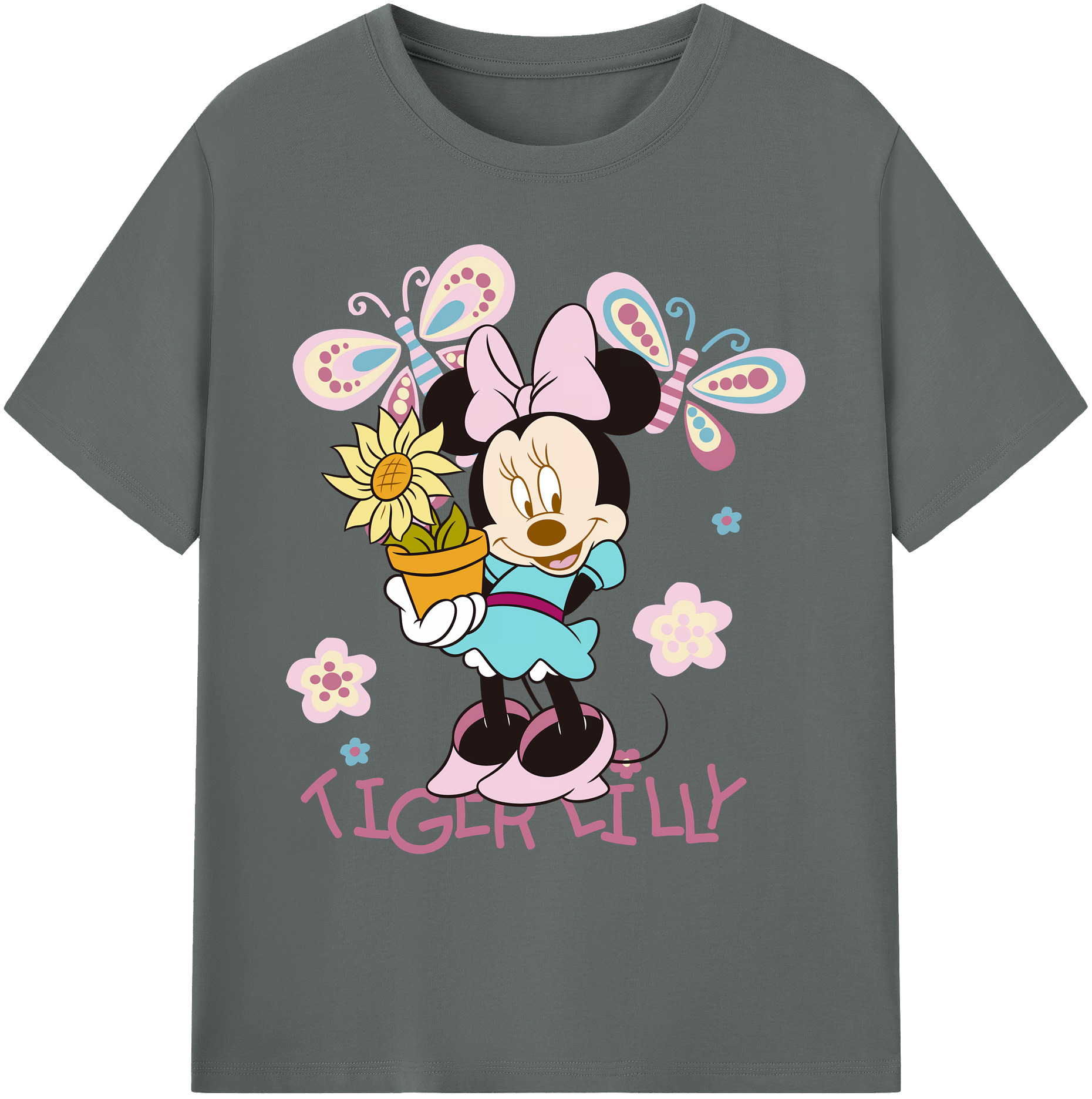 ミッキーマウス Mickey Mouse 綿100％ メンズ半袖Tシャツ｜肌触りやわらか＆通気性